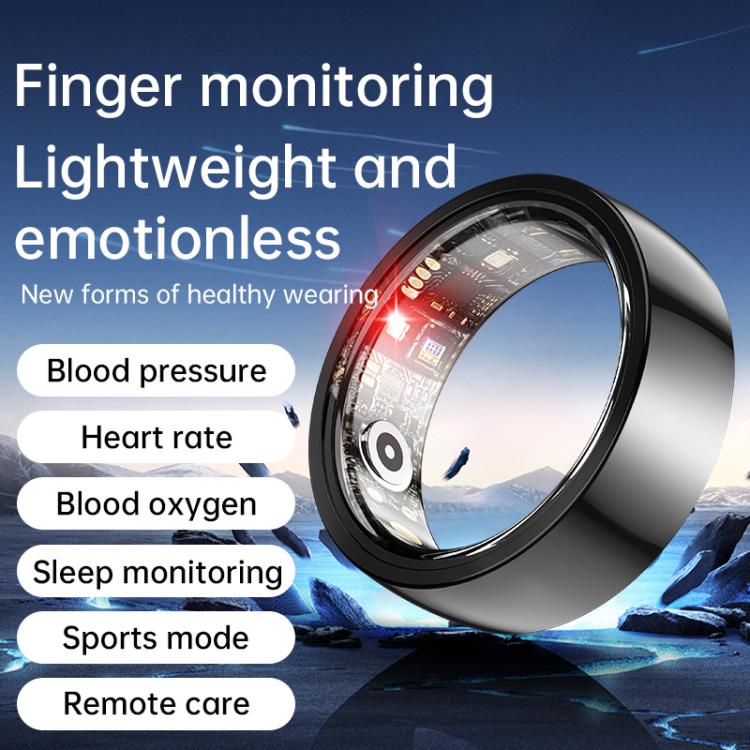 R1000 SIZE 9 Smart Ring, Support Heart Rate / Blood Oxygen / Sleep / Multiple Sports Modes(White) - free shipping - PMC TechLife - Order now!