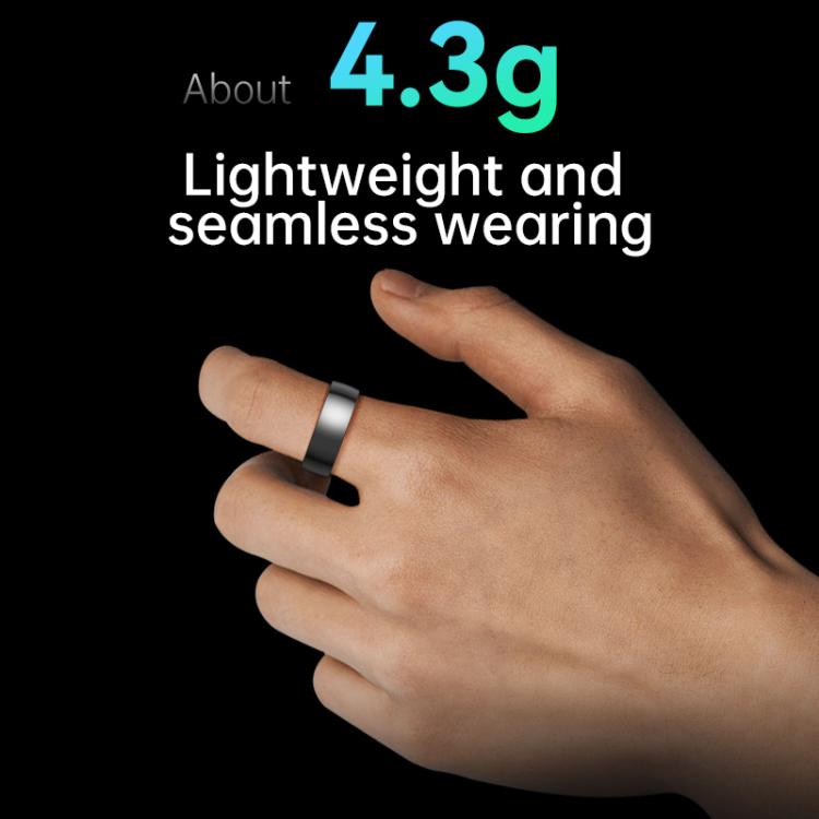 R1000 SIZE 9 Smart Ring, Support Heart Rate / Blood Oxygen / Sleep / Multiple Sports Modes(White) - free shipping - PMC TechLife - Order now!