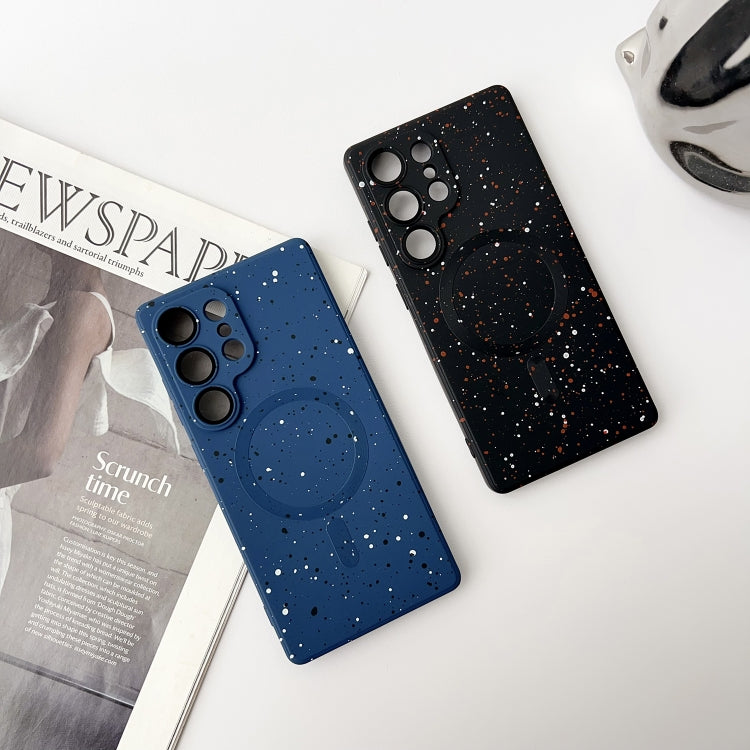 For Samsung Galaxy S25+ 5G Starry Sky TPU Shockproof MagSafe Phone Case(Sierra Blue) - Galaxy S25+ 5G Cases by PMC Jewellery | Online Shopping South Africa | PMC Jewellery | Buy Now Pay Later Mobicred