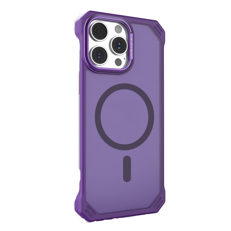 For iPhone 14 Pro Max Starshield Frameless MagSafe PC Phone Case(Purple) - iPhone 14 Pro Max Cases by PMc TechLife | Online Shopping South Africa | PMc TechLife | Buy Now Pay Later Mobicred