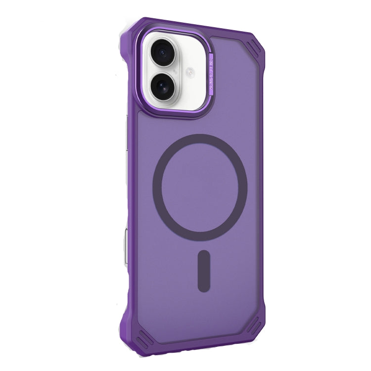 For iPhone 16 Starshield Frameless MagSafe PC Phone Case(Purple) - iPhone 16 Cases by PMc TechLife | Online Shopping South Africa | PMc TechLife | Buy Now Pay Later Mobicred