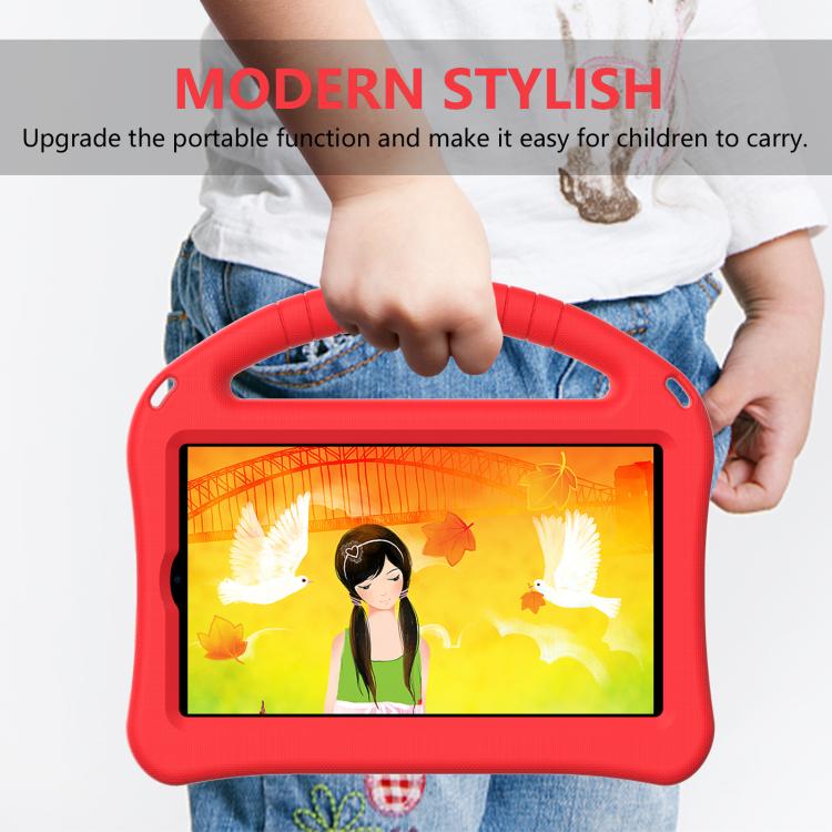 For onn. 7 Tablet Gen 4 2024 EVA Shockproof Tablet Case with Holder(Red) - Others by PMC TechLife | Online Shopping South Africa | PMC TechLife | Buy Now Pay Later Mobicred