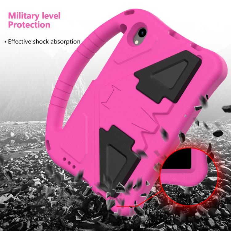 For onn. 7 Tablet Gen 4 2024 EVA Shockproof Tablet Case with Holder(RoseRed) - free shipping - PMC TechLife - Order now!