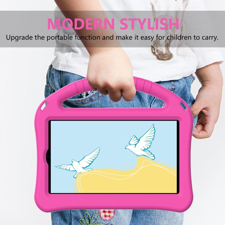 For onn. 7 Tablet Gen 4 2024 EVA Shockproof Tablet Case with Holder(RoseRed) - free shipping - PMC TechLife - Order now!