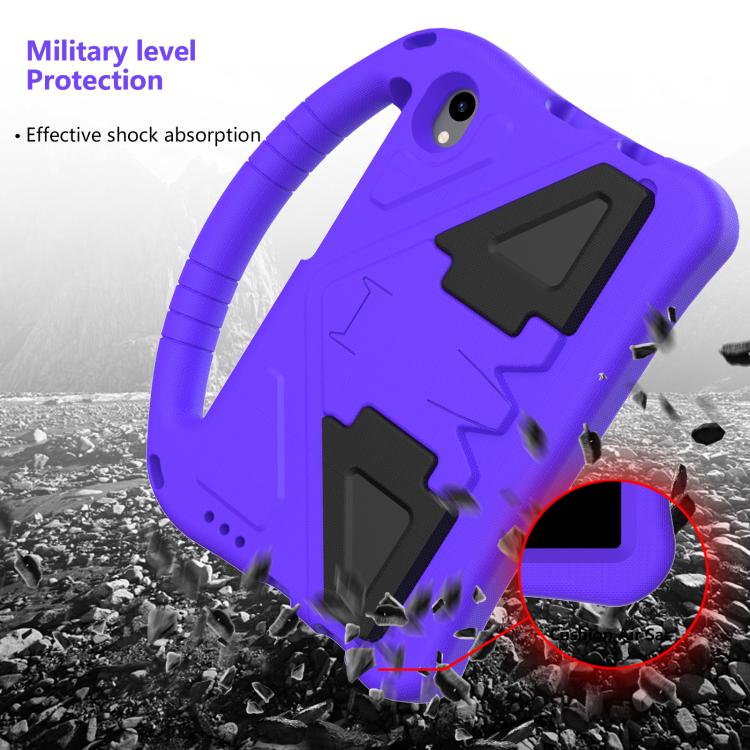 For onn. 7 Tablet Gen 4 2024 EVA Shockproof Tablet Case with Holder(Purple) - Others by PMC TechLife | Online Shopping South Africa | PMC TechLife | Buy Now Pay Later Mobicred