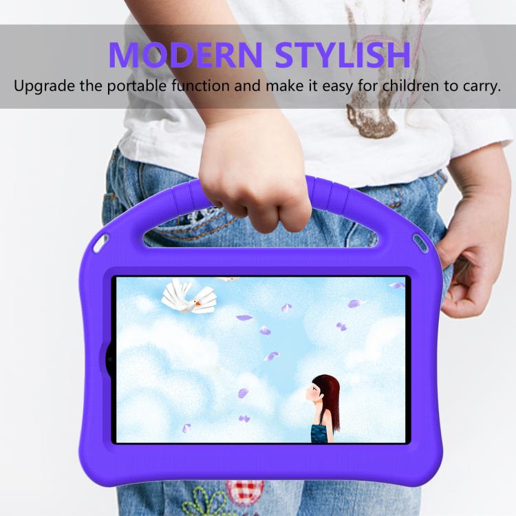 For onn. 7 Tablet Gen 4 2024 EVA Shockproof Tablet Case with Holder(Purple) - Others by PMC TechLife | Online Shopping South Africa | PMC TechLife | Buy Now Pay Later Mobicred