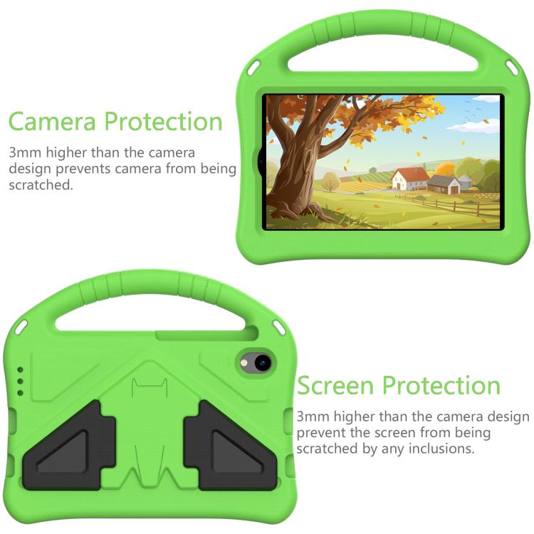 For onn. 7 Tablet Gen 4 2024 EVA Shockproof Tablet Case with Holder(Green) - free shipping - PMC TechLife - Order now!