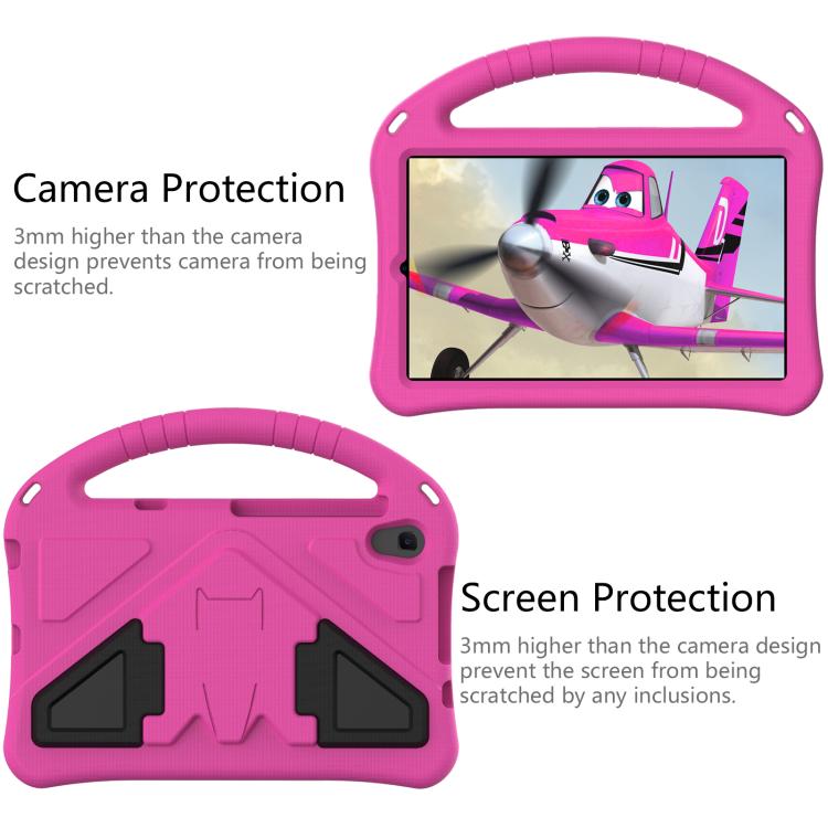 For onn. 8 Tablet Gen 4 2024 EVA Shockproof Tablet Case with Holder(RoseRed) - Others by PMC TechLife | Online Shopping South Africa | PMC TechLife | Buy Now Pay Later Mobicred