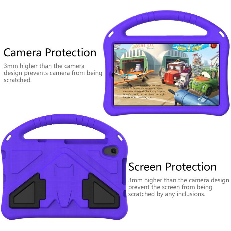 For onn. 8 Tablet Gen 4 2024 EVA Shockproof Tablet Case with Holder(Purple) - Others by PMC TechLife | Online Shopping South Africa | PMC TechLife | Buy Now Pay Later Mobicred