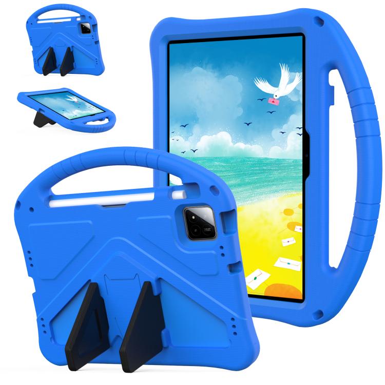 For onn. Tablet Pro 11 2024 EVA Shockproof Tablet Case with Holder(Blue) - Others by PMC TechLife | Online Shopping South Africa | PMC TechLife | Buy Now Pay Later Mobicred