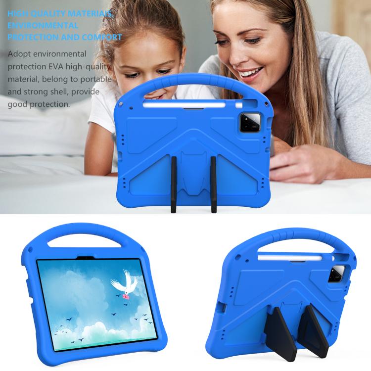 For onn. Tablet Pro 11 2024 EVA Shockproof Tablet Case with Holder(Blue) - Others by PMC TechLife | Online Shopping South Africa | PMC TechLife | Buy Now Pay Later Mobicred