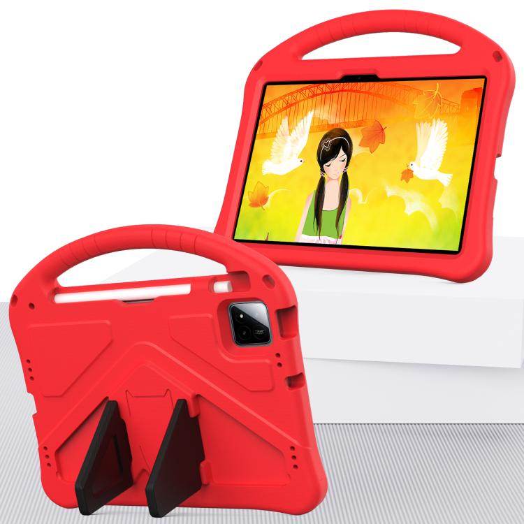 For onn. Tablet Pro 11 2024 EVA Shockproof Tablet Case with Holder(Red) - Others by PMC TechLife | Online Shopping South Africa | PMC TechLife | Buy Now Pay Later Mobicred