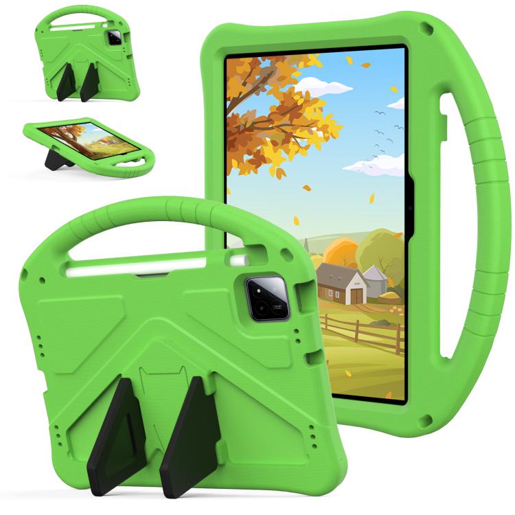 For onn. Tablet Pro 11 2024 EVA Shockproof Tablet Case with Holder(Green) - Others by PMC TechLife | Online Shopping South Africa | PMC TechLife | Buy Now Pay Later Mobicred