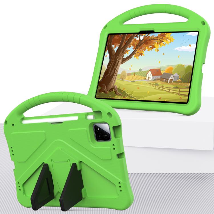 For onn. Tablet Pro 11 2024 EVA Shockproof Tablet Case with Holder(Green) - Others by PMC TechLife | Online Shopping South Africa | PMC TechLife | Buy Now Pay Later Mobicred