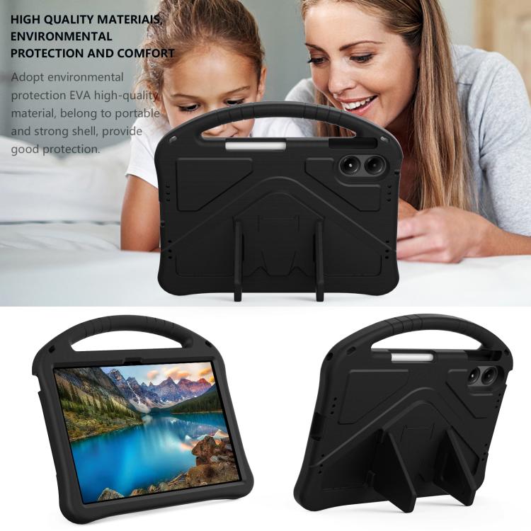 For onn. 12.1 Tablet Pro 2024 EVA Shockproof Tablet Case with Holder(Black) - Others by PMC TechLife | Online Shopping South Africa | PMC TechLife | Buy Now Pay Later Mobicred