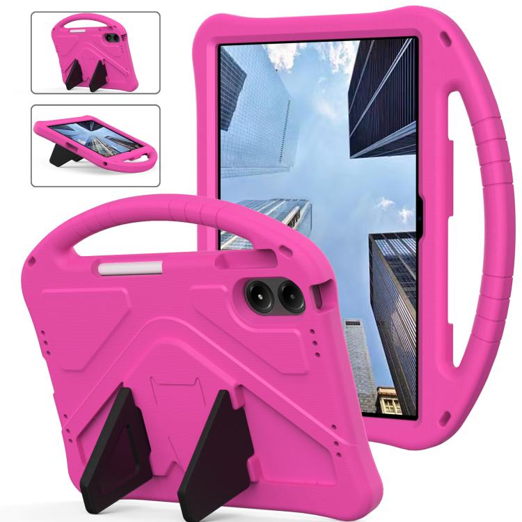 For onn. 12.1 Tablet Pro 2024 EVA Shockproof Tablet Case with Holder(RoseRed) - Others by PMC TechLife | Online Shopping South Africa | PMC TechLife | Buy Now Pay Later Mobicred