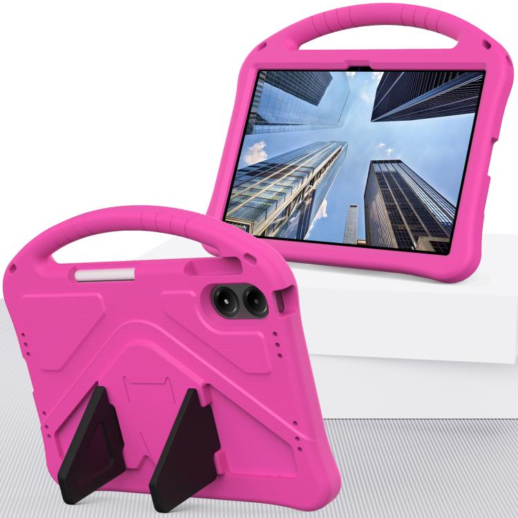 For onn. 12.1 Tablet Pro 2024 EVA Shockproof Tablet Case with Holder(RoseRed) - Others by PMC TechLife | Online Shopping South Africa | PMC TechLife | Buy Now Pay Later Mobicred