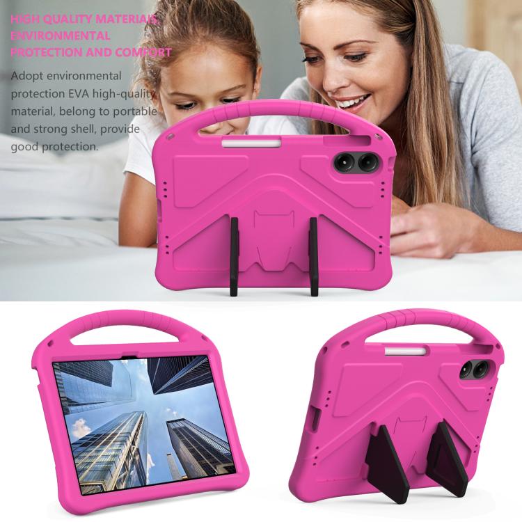 For onn. 12.1 Tablet Pro 2024 EVA Shockproof Tablet Case with Holder(RoseRed) - Others by PMC TechLife | Online Shopping South Africa | PMC TechLife | Buy Now Pay Later Mobicred