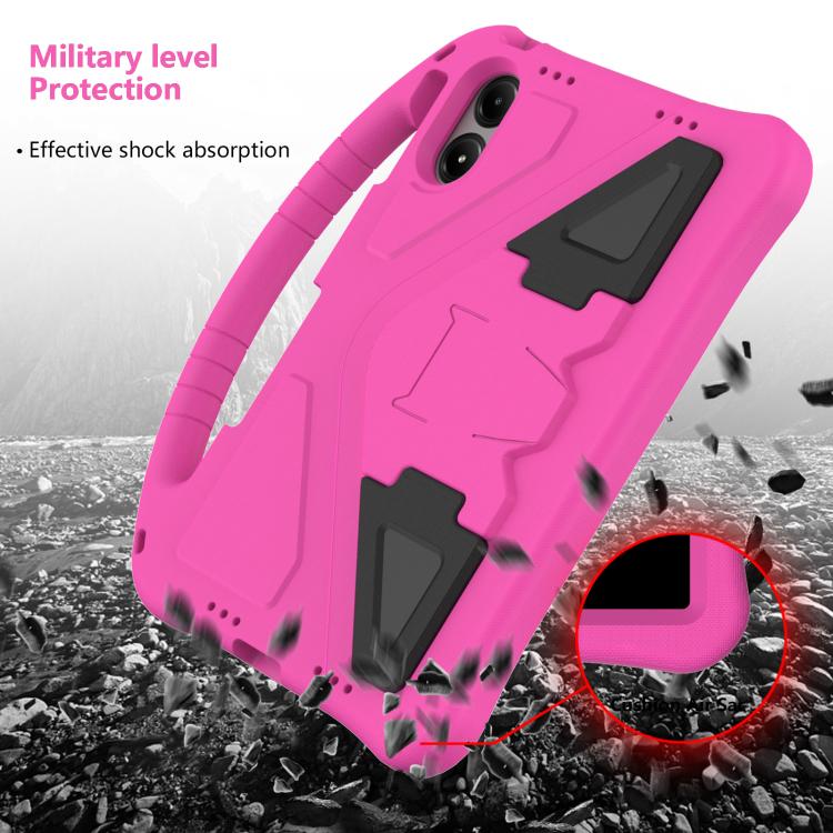 For onn. 12.1 Tablet Pro 2024 EVA Shockproof Tablet Case with Holder(RoseRed) - Others by PMC TechLife | Online Shopping South Africa | PMC TechLife | Buy Now Pay Later Mobicred
