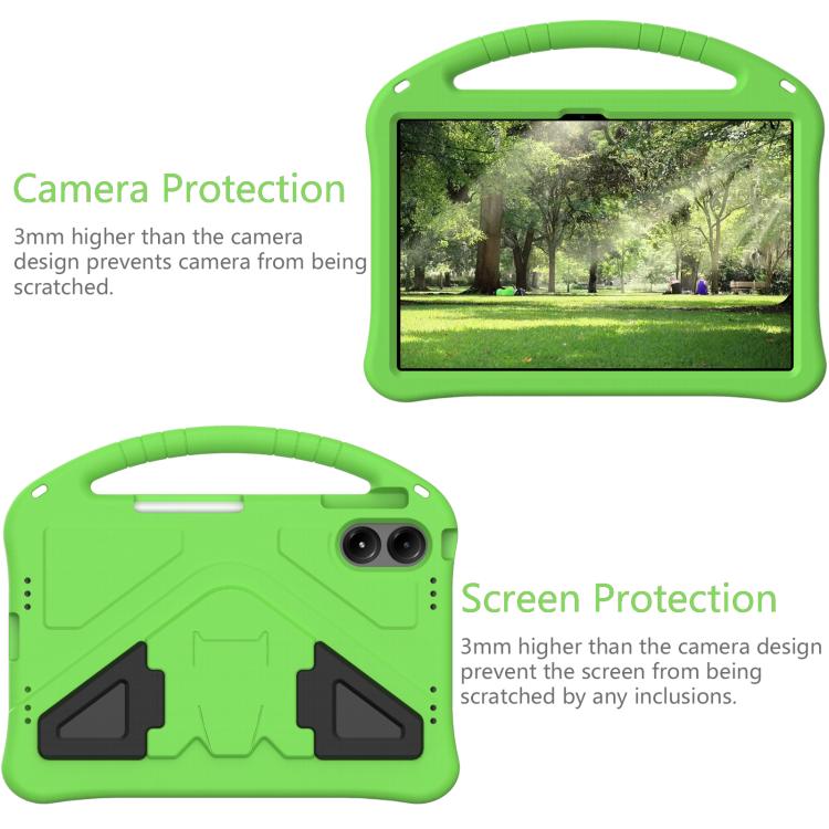 For onn. 12.1 Tablet Pro 2024 EVA Shockproof Tablet Case with Holder(Green) - free shipping - PMC TechLife - Order now!