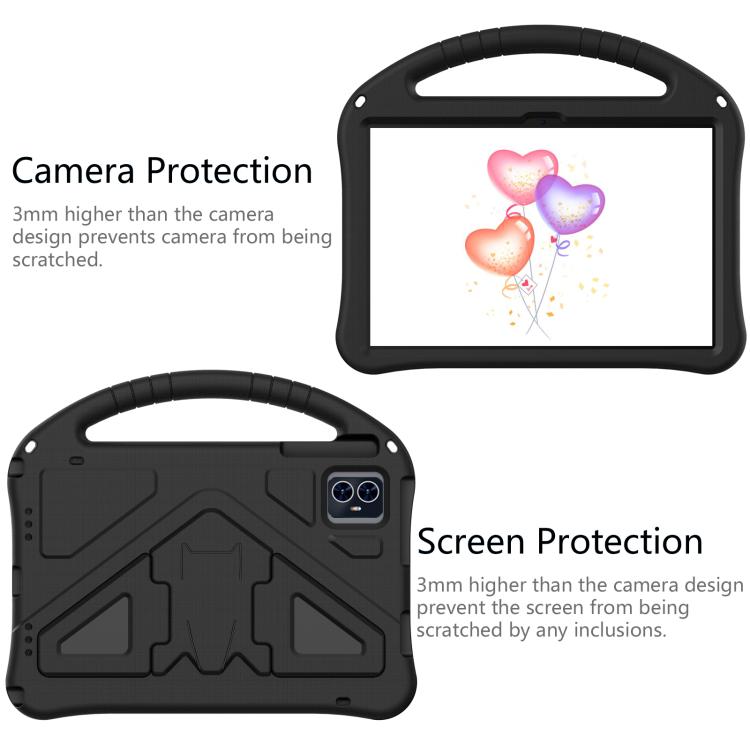 For onn. 10.1 Tablet Gen 4 2024 EVA Shockproof Tablet Case with Holder(Black) - Others by PMC TechLife | Online Shopping South Africa | PMC TechLife | Buy Now Pay Later Mobicred