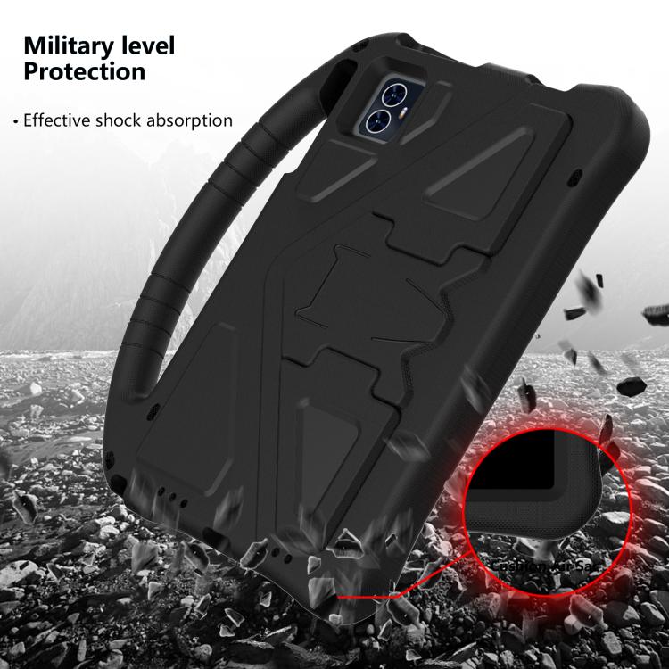 For onn. 10.1 Tablet Gen 4 2024 EVA Shockproof Tablet Case with Holder(Black) - Others by PMC TechLife | Online Shopping South Africa | PMC TechLife | Buy Now Pay Later Mobicred