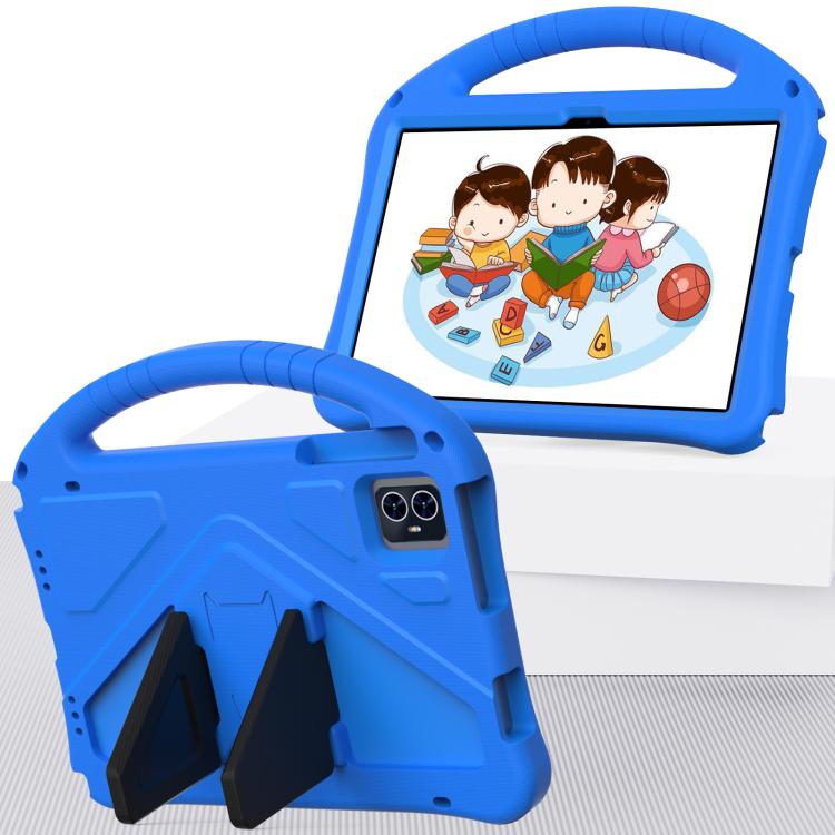 For onn. 10.1 Tablet Gen 4 2024 EVA Shockproof Tablet Case with Holder(Blue) - Others by PMC TechLife | Online Shopping South Africa | PMC TechLife | Buy Now Pay Later Mobicred