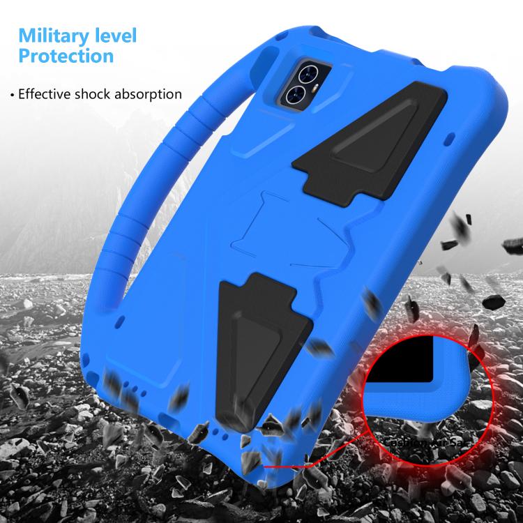 For onn. 10.1 Tablet Gen 4 2024 EVA Shockproof Tablet Case with Holder(Blue) - Others by PMC TechLife | Online Shopping South Africa | PMC TechLife | Buy Now Pay Later Mobicred