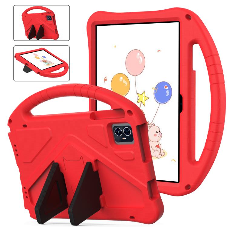 For onn. 10.1 Tablet Gen 4 2024 EVA Shockproof Tablet Case with Holder(Red) - Others by PMC TechLife | Online Shopping South Africa | PMC TechLife | Buy Now Pay Later Mobicred