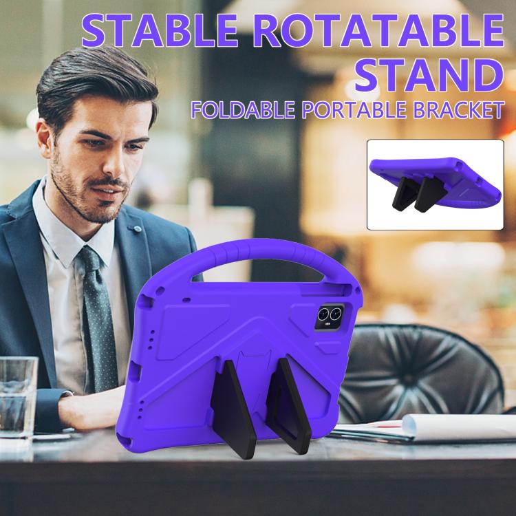 For onn. 10.1 Tablet Gen 4 2024 EVA Shockproof Tablet Case with Holder(Purple) - Others by PMC TechLife | Online Shopping South Africa | PMC TechLife | Buy Now Pay Later Mobicred
