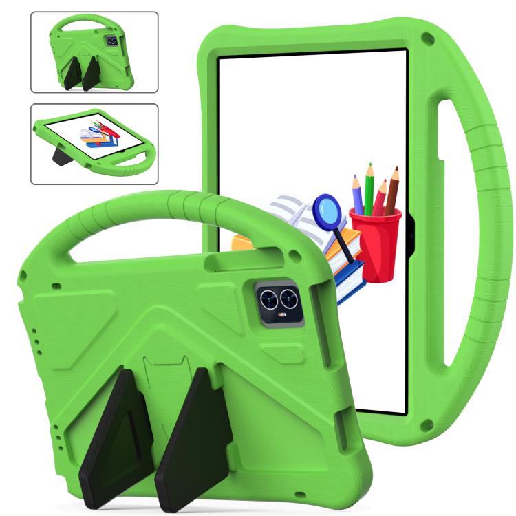 For onn. 10.1 Tablet Gen 4 2024 EVA Shockproof Tablet Case with Holder(Green) - free shipping - PMC TechLife - Order now!