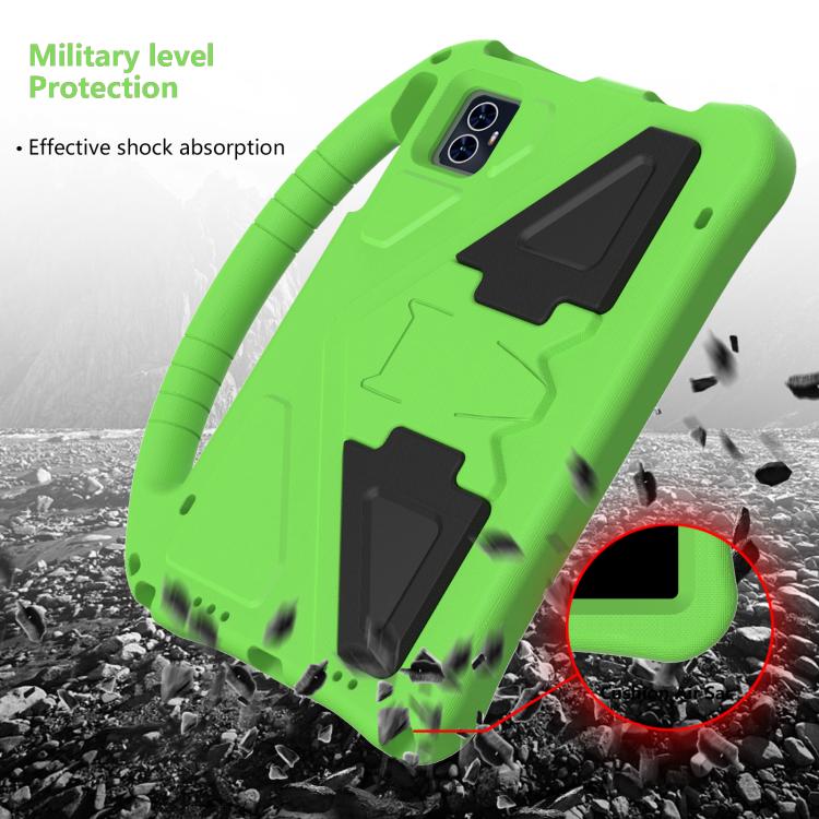 For onn. 10.1 Tablet Gen 4 2024 EVA Shockproof Tablet Case with Holder(Green) - free shipping - PMC TechLife - Order now!
