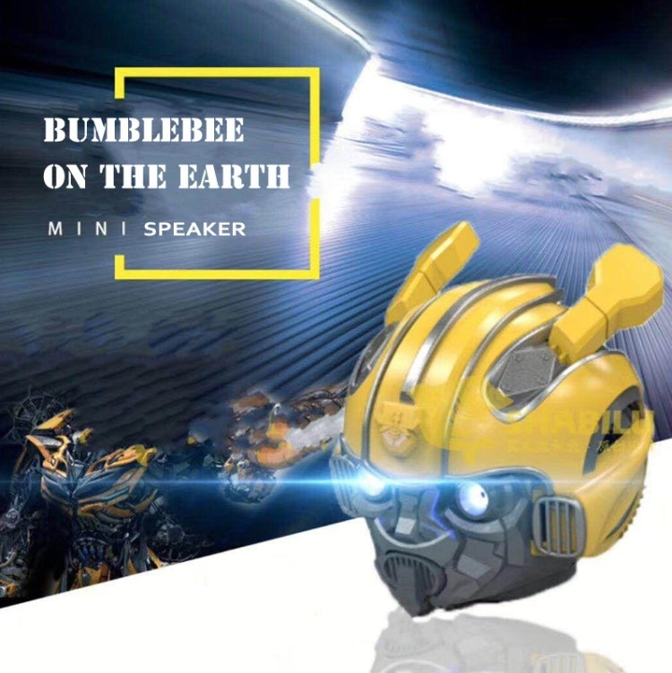 Bumblebee Cartoon Bluetooth 5.0 Speaker, Support TF Card & FM - Desktop Speaker by PMC Jewellery | Online Shopping South Africa | PMC Jewellery | Buy Now Pay Later Mobicred