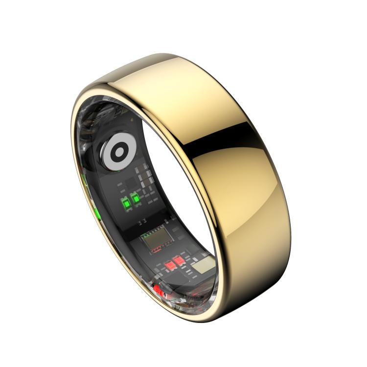 R08 SIZE 11 Smart Ring, Support Heart Rate / Blood Oxygen / Sleep / Multiple Sports Modes(Gold) - free shipping - PMC TechLife - Order now!
