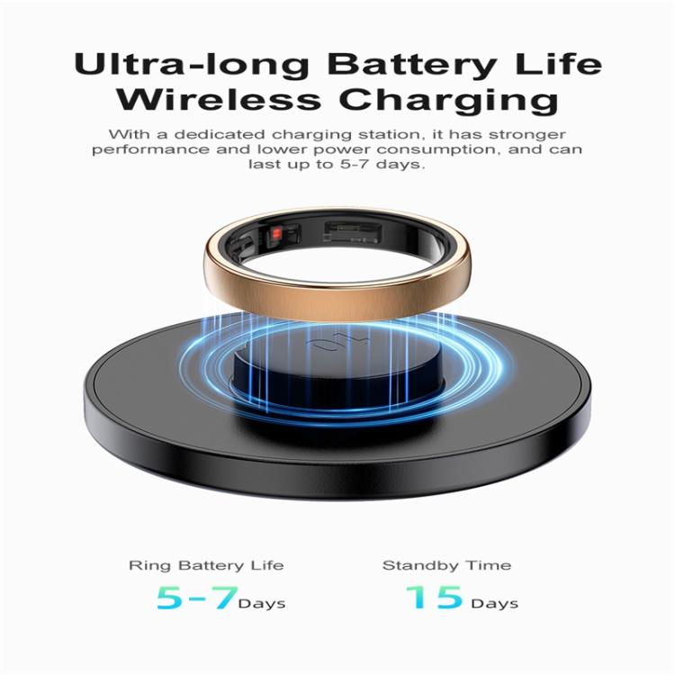 R10 SIZE 14 Smart Ring, Support Heart Rate / Blood Oxygen / Sleep / Multiple Sports Modes(Rose Gold) - free shipping - PMC TechLife - Order now!