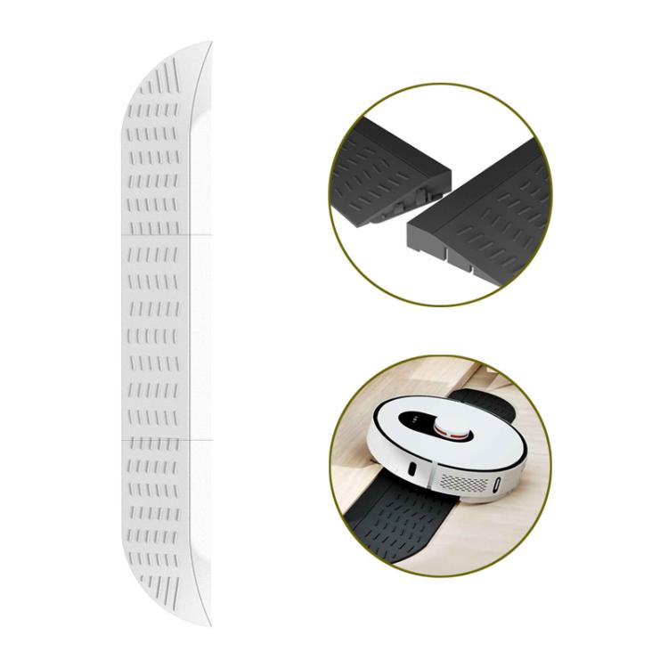 JUNSUNMAY For Ecovacs / iRobot / Mijia / Dreame Sweeping Robot Universal Threshold Bars Ramp Mat(White) - Other Accessories by JUNSUNMAY | Online Shopping South Africa | PMc TechLife | Buy Now Pay Later Mobicred