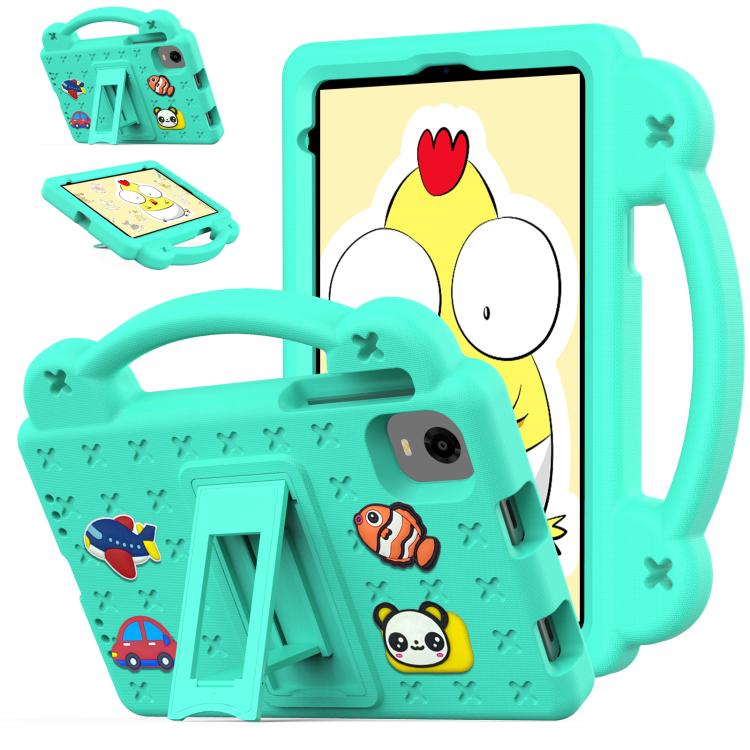 For Alldocube iPlay Mini 2 2024 Handle Kickstand Children EVA Shockproof Tablet Case(Mint Green) - CUBE by PMC TechLife | Online Shopping South Africa | PMC TechLife | Buy Now Pay Later Mobicred