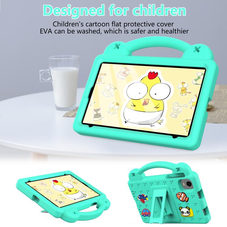For Alldocube iPlay Mini 2 2024 Handle Kickstand Children EVA Shockproof Tablet Case(Mint Green) - CUBE by PMC TechLife | Online Shopping South Africa | PMC TechLife | Buy Now Pay Later Mobicred