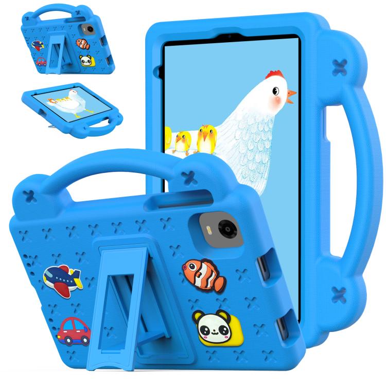 For Alldocube iPlay Mini 2 2024 Handle Kickstand Children EVA Shockproof Tablet Case(Sky Blue) - CUBE by PMC TechLife | Online Shopping South Africa | PMC TechLife | Buy Now Pay Later Mobicred