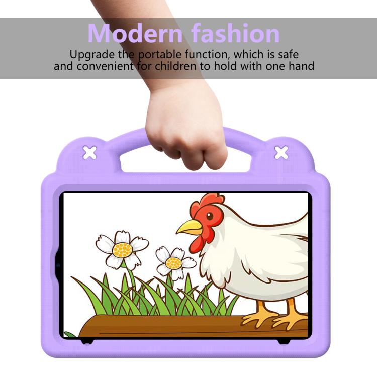For Alldocube iPlay Mini 2 2024 Handle Kickstand Children EVA Shockproof Tablet Case(Light Purple) - CUBE by PMC TechLife | Online Shopping South Africa | PMC TechLife | Buy Now Pay Later Mobicred