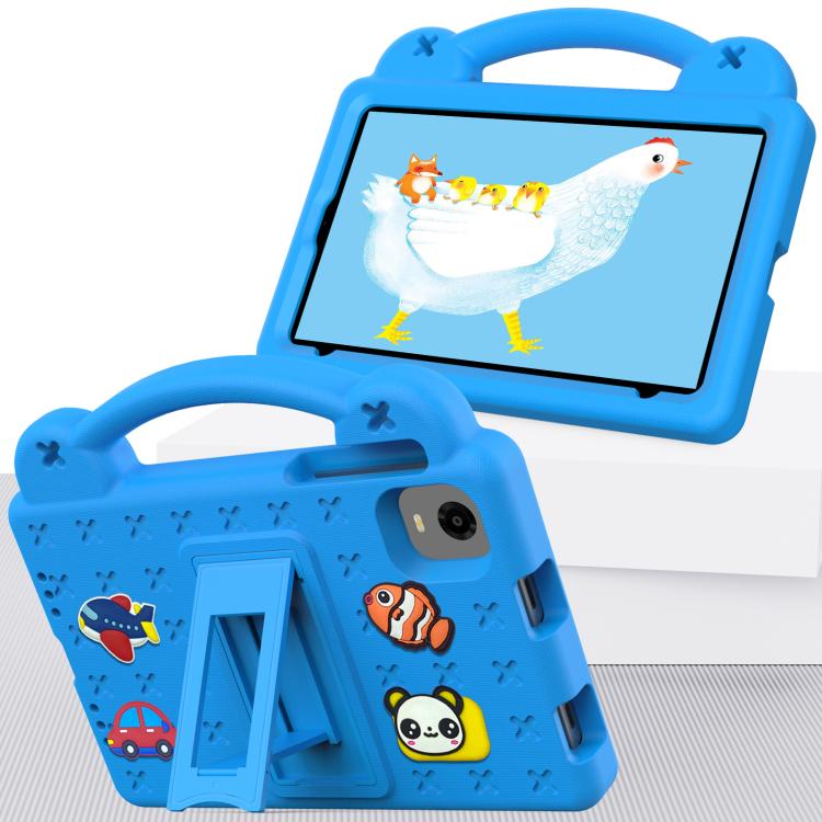 For Alldocube iPlay 50 Mini Pro 2023 8.4 Handle Kickstand Children EVA Shockproof Tablet Case(Sky Blue) - CUBE by PMC TechLife | Online Shopping South Africa | PMC TechLife | Buy Now Pay Later Mobicred