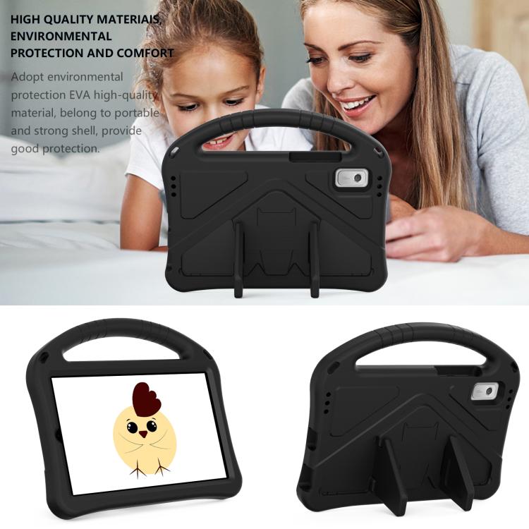 For NEC Lavie Tab T9 9 inch 2024 EVA Shockproof Tablet Case with Holder(Black) - Others by PMC TechLife | Online Shopping South Africa | PMC TechLife | Buy Now Pay Later Mobicred