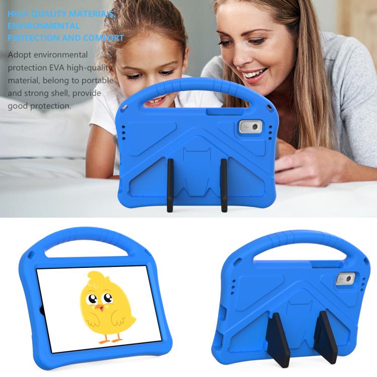 For NEC Lavie Tab T9 9 inch 2024 EVA Shockproof Tablet Case with Holder(Blue) - Others by PMC TechLife | Online Shopping South Africa | PMC TechLife | Buy Now Pay Later Mobicred