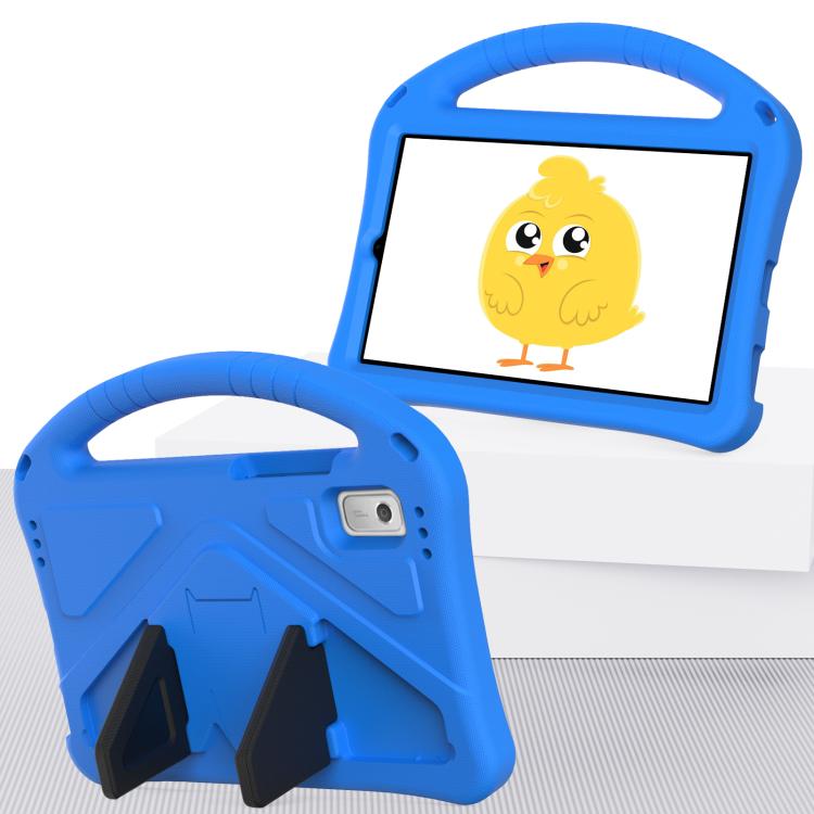 For NEC Lavie Tab T9 9 inch 2024 EVA Shockproof Tablet Case with Holder(Blue) - Others by PMC TechLife | Online Shopping South Africa | PMC TechLife | Buy Now Pay Later Mobicred