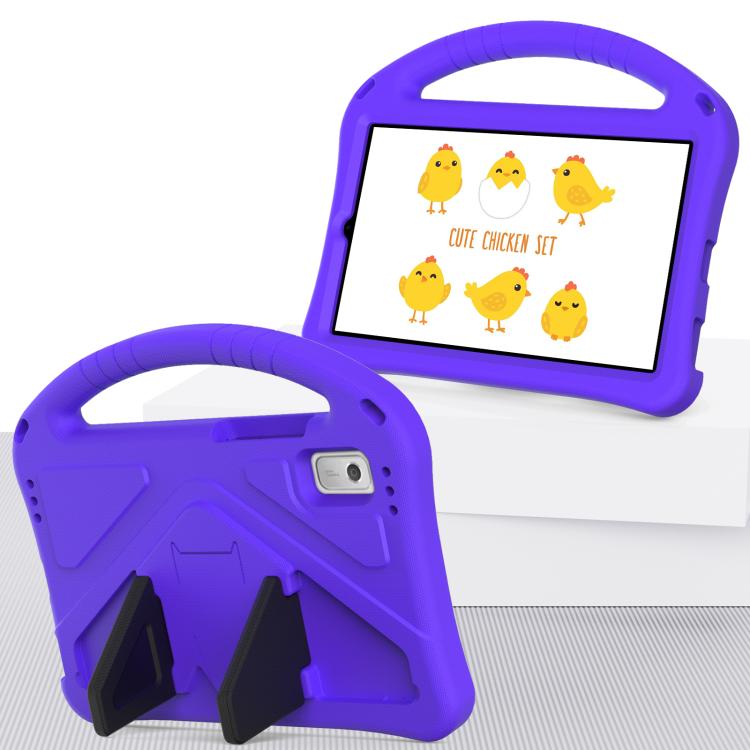 For NEC Lavie Tab T9 9 inch 2024 EVA Shockproof Tablet Case with Holder(Purple) - Others by PMC TechLife | Online Shopping South Africa | PMC TechLife | Buy Now Pay Later Mobicred