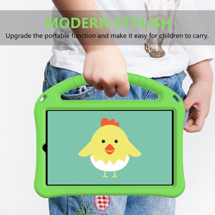For NEC Lavie Tab T9 9 inch 2024 EVA Shockproof Tablet Case with Holder(Green) - Others by PMC TechLife | Online Shopping South Africa | PMC TechLife | Buy Now Pay Later Mobicred