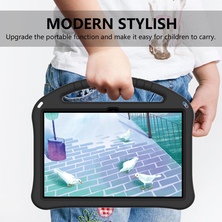 For NEC Lavie Tab T11 T1195  EVA Shockproof Tablet Case with Holder(Black) - Others by PMC TechLife | Online Shopping South Africa | PMC TechLife | Buy Now Pay Later Mobicred