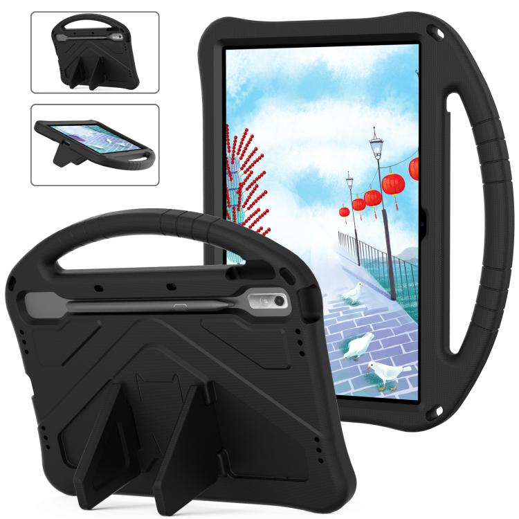 For NEC Lavie Tab T11  T1175FAS EVA Shockproof Tablet Case with Holder(Black) - Others by PMC TechLife | Online Shopping South Africa | PMC TechLife | Buy Now Pay Later Mobicred