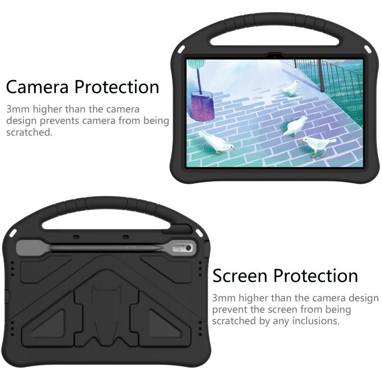 For NEC Lavie Tab T11  T1175FAS EVA Shockproof Tablet Case with Holder(Black) - Others by PMC TechLife | Online Shopping South Africa | PMC TechLife | Buy Now Pay Later Mobicred
