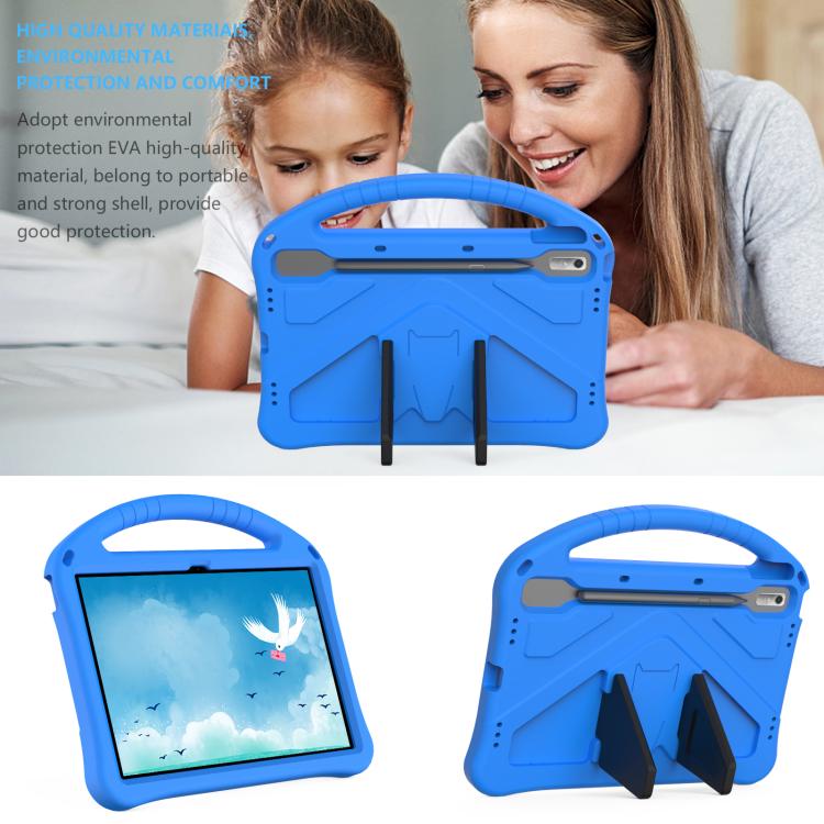 For NEC Lavie Tab T11  T1175FAS EVA Shockproof Tablet Case with Holder(Blue) - Others by PMC TechLife | Online Shopping South Africa | PMC TechLife | Buy Now Pay Later Mobicred